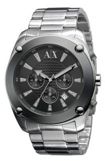 AX Armani Exchange Mens Stainless Steel Chronograph Watch