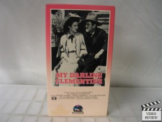 My Darling Clementine VHS Henry Fonda Linda Darnell