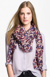 MARC BY MARC JACOBS Mokume Floral Silk Scarf