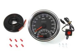 Custom Speedometer Tachometer Combo 3 Ratio Harley