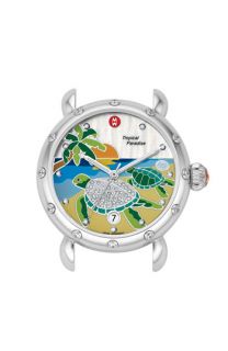 MICHELE Tropical Paradise  Turtle Watch Case