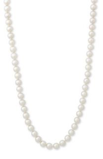 Majorica Extra Long Single Strand 8mm Pearl Necklace