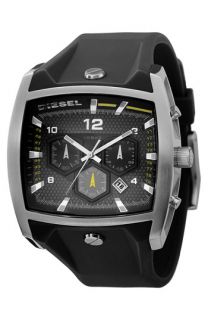 DIESEL® Mens Silicone Chronograph Watch