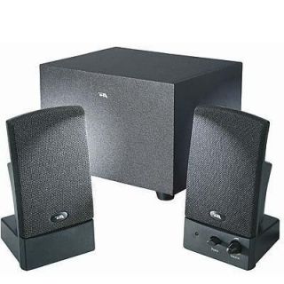 New Speaker System 2 1 for Computer Gaming Home Subwoofer Black