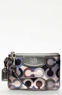 COACH MADISON GRAPHIC OP ART SEQUIN SMALL WRISTLET