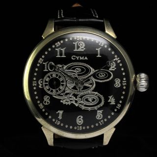  1930s Tavannes CYMA Vintage Switzerland Watch Watches Wheels