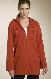 Eileen Fisher Organic Cotton Hooded Jacket