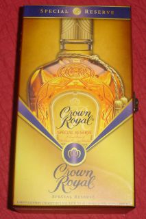 Crown Royal Bottle with 2 Bags Case W0W L00K NR