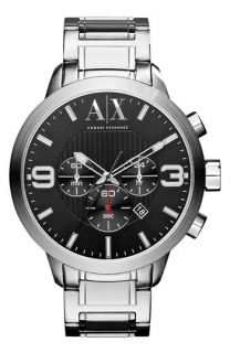 AX Armani Exchange Round Chronograph Bracelet Watch