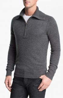 Burberry Brit Hurlingham Half Zip Cashmere Sweater