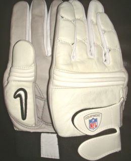  New Nike NFL Player Issue Padded Lineman Football Gloves Large