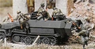  Panzer Grenadiers Dismounting Preiser 16528 for 1 87 Minitanks