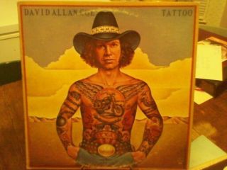  Vintage 33 David Allan COE Tattoo