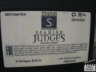 Spanish Judges VHS Vincent DOnofrio Matthew Lillard Valeria Golino