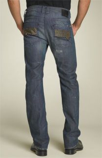 DIESEL® Timmen Studded Straight Leg Jeans (More Possible to See Wash)