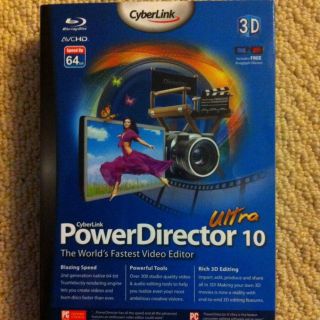 Cyberlink Powerdirector 10 Ultra Video Editing Software
