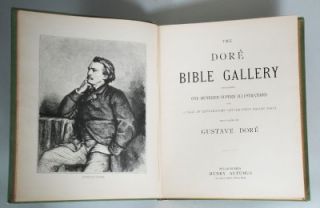 Offered is The Dore Bible Gallery with illustrations by Gustave Dore
