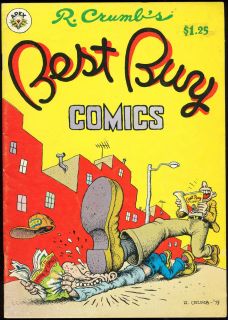 Best Buy Comics 1979 Comix R Robert Crumb Art 2nd Printing Apex RARE