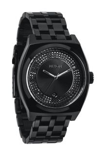 Nixon The Monopoly Black Crystal Bracelet Watch
