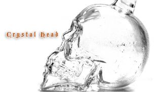  Crystal Skull Head Vodka Whiskey Wine Milk Water Coke Glass Bottle