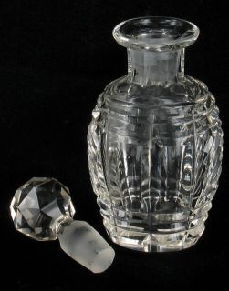 abp cut crystal perfume scent bottle w stopper so pretty