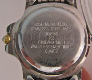 Anne Klein II Swiss Timepiece Wrist Watch Crystal Face 0 2143 Pre Worn