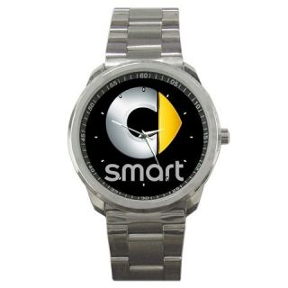 smart City Micro Car Daimler Benz Logo Sport Metal Watch CLR