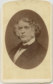 Senator Charles Sumner CDV Civil War Massachusetts Abolitionist