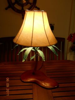  Lamp Original Copper Sculpture by Blaine Tropical Beach Decor