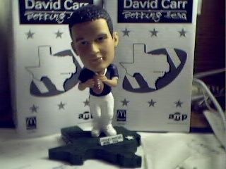 NFL Texans David Carr McDonalds Bobblehead Doll
