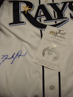David Price Autographed Rays Signed Jersey with COA