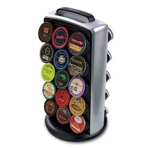 Keurig Coffee K Cup Holder Carousel Tower Holds 30 K Cups Compact