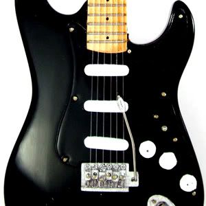 Miniature Guitar David Gilmour Pink Floyd Black Strat