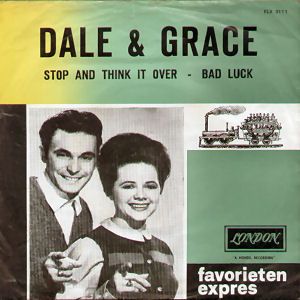 Dale Grace Stop and Think 1964 Very RARE Holland PS