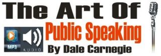 The Art Of Public Speaking, Dale Carnegie  CD, Business, Self Help