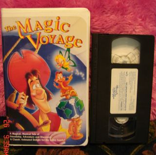 The Magic Voyage RARE Clamshell VHS EXC Condition Video Low Combined