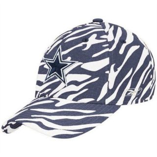 Dallas Cowboys Hat Cap Flex Fit One Size Zebra Print Team Colors NFL