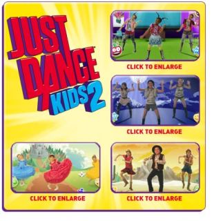 Just Dance Kids 2 (Wii, 2011)   Brand New in Shrink Wrap
