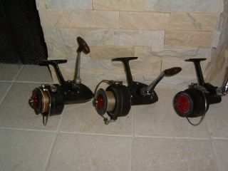 VINTAGE DAM QUICK 330 331 AND UNKNOWN SPINNING FISHING REEL WEST