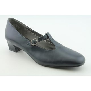 David Tate Tania Womens Size 10 5 Blue Narrow Leather Mary Janes Shoes