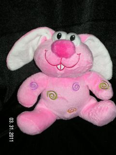  DanDee Dan Dee Pink Bunny Rabbit Plush Swirl