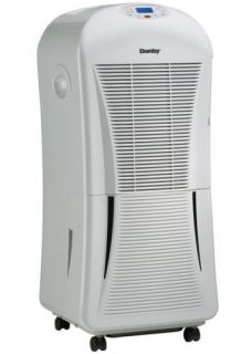 Danby Quiet 55 Pint 2 Speed Portable Dehumidifier Up to 3400 SF