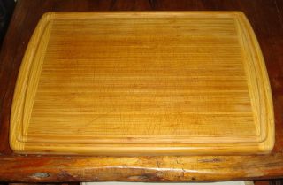 Large Cutting Board Butcher Block Wood True Bamboo