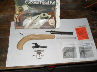 CVA Colonial Pistol Kit Parts Black Powder