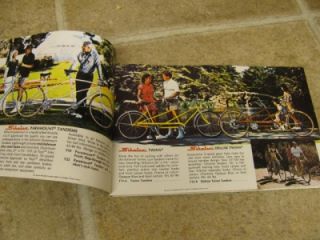 Vtg Schwinn Cycling Adventure 74 Bicycle & Accessories Catalog 1974
