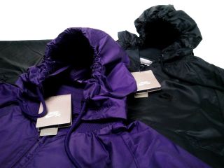 Nike SB C B Packable Windbreaker Jacket Black Purple Limited Rain Coat