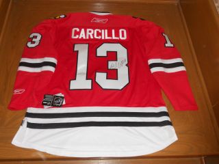 Daniel Carcillo Autographed Chicago Blackhawks Jersey