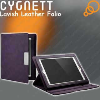 Genuine Cygnett Lavish Leather Folio Case Multiview Stand fo New iPad