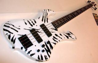 Dean Ashley Purdy Spire 4 String Electric Bass Guitar War Paint SPIRE