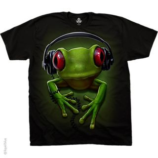 DJ Frog Music Dubstep Techno 100 Cotton Tee Shirt New T